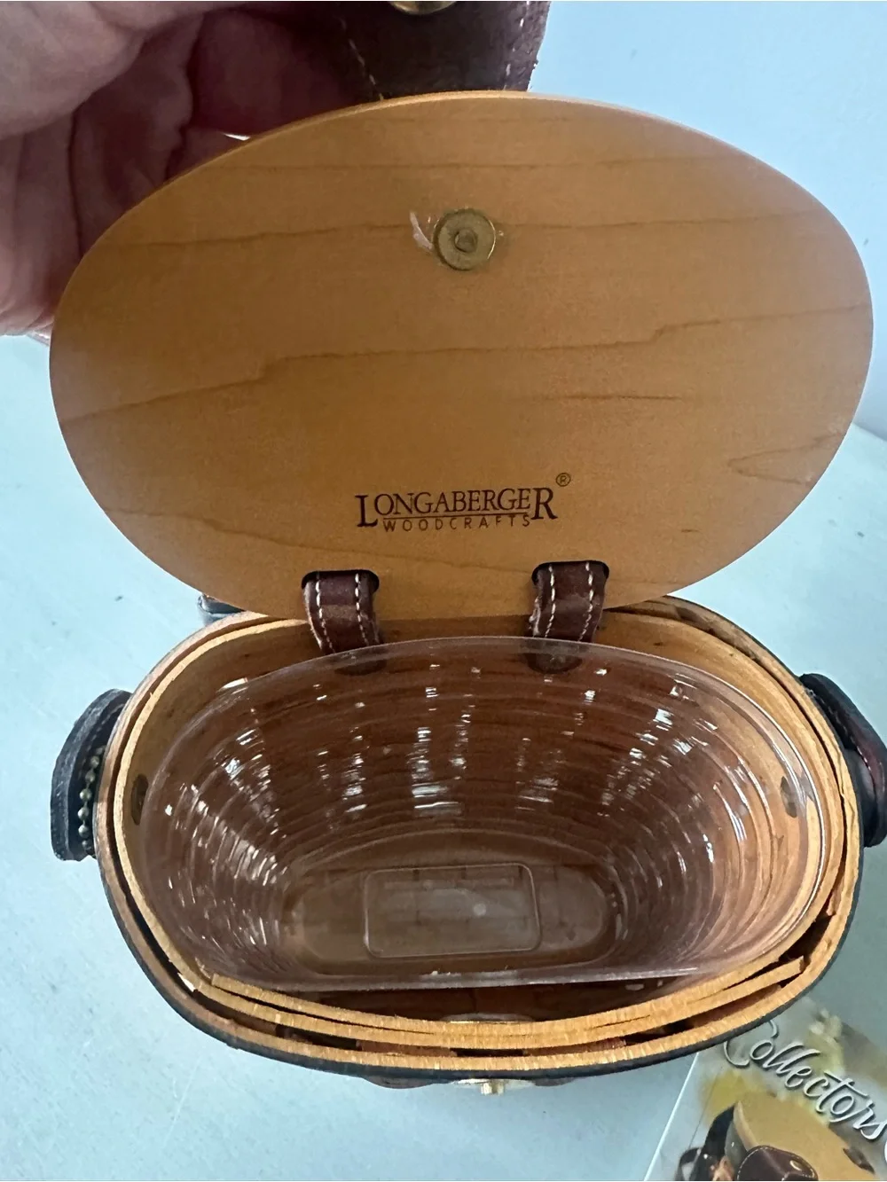 Longaberger collectors club country estates small saddlebrook basket